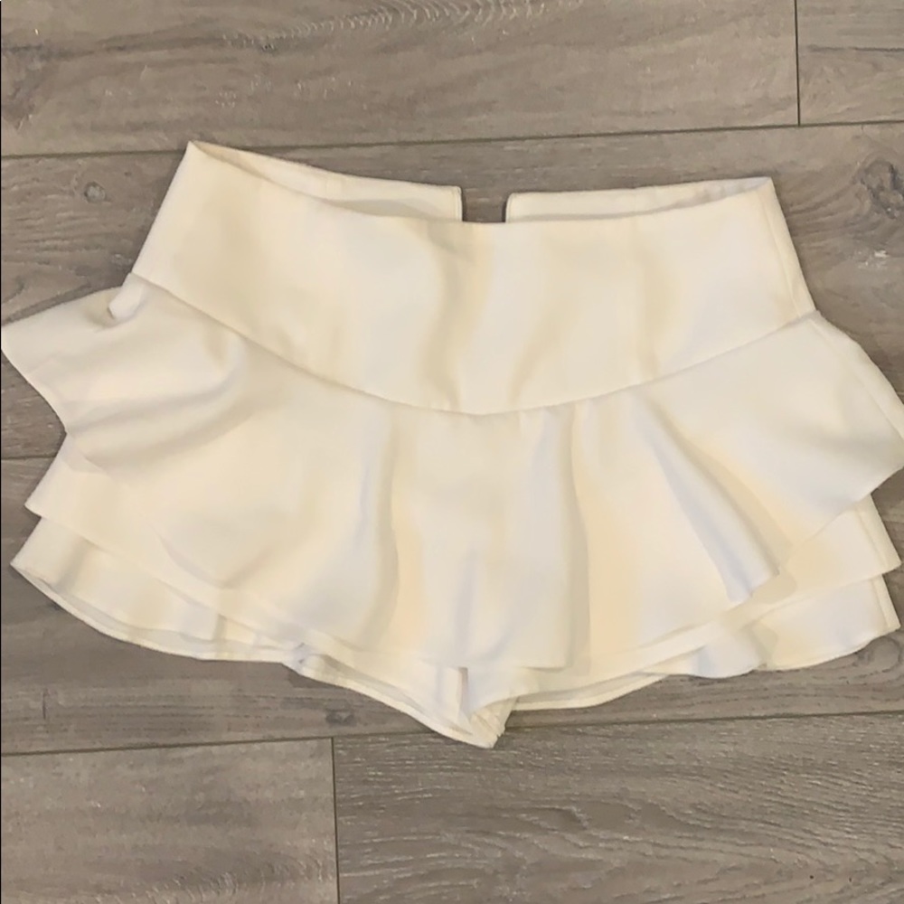 White Skorts